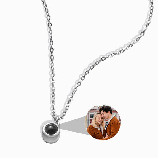 Personligt halsband med foto, ett minne alltid med dig
