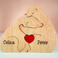 Personalized Wooden Family Puzzle: Unique and Timeless Keepsake 
